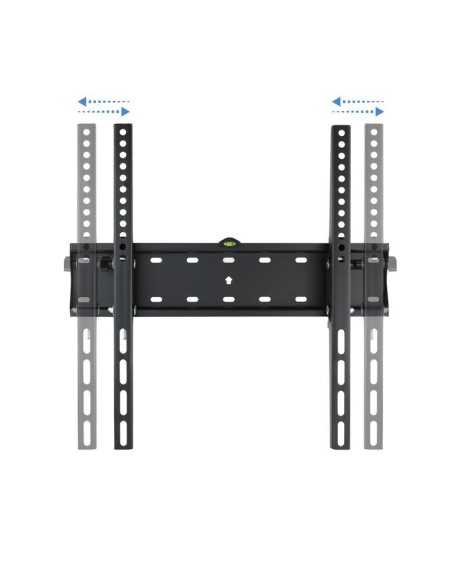 SOPORTE PARED TV/MONITOR TOOQ 32-55 40KG INCLINABLE BLACK