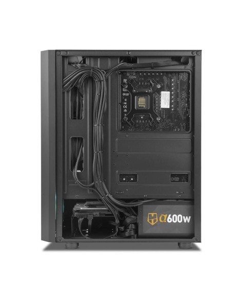 CAJA ORDENADOR GAMING NOX HUMMER FROST CRISTAL ATX ARGB