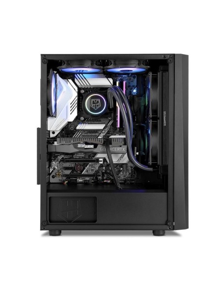 CAJA ORDENADOR GAMING NOX HUMMER FROST CRISTAL ATX ARGB