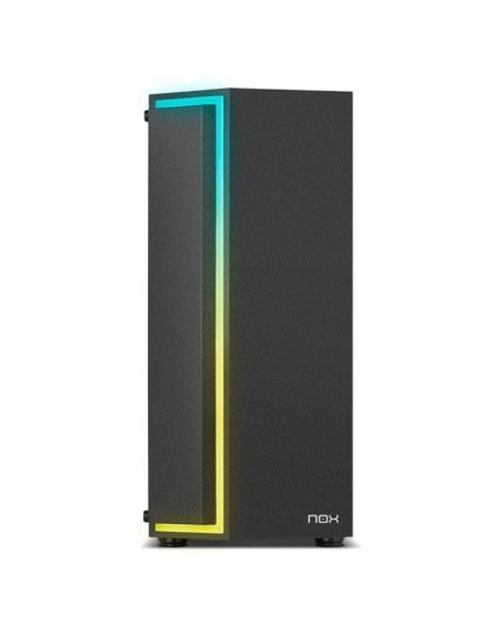 CAJA ORDENADOR GAMING NOX HUMMER INFINITY GAMA RAINBOW ATX RGB BLACK