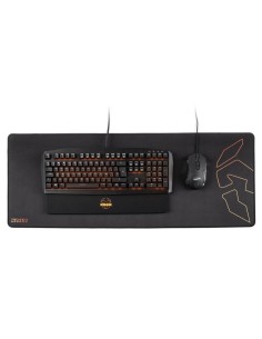 ALFOMBRILLA GAMING KROM KNOUT XL 900X350MM BLACK 2
