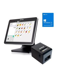 PACK TPV AVPOS K5000 15 TACTIL INTEL N100/8GB/SSD128G/W11P + TC21 USB/LAN