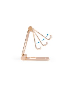 SOPORTE TOOQ SOBREMESA PARA SMARTPHONE/TABLET REGULABLE HASTA 10 GOLD 2