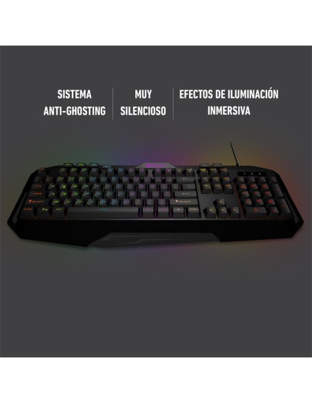 TECLADO PHOENIX GAMING USB RGB