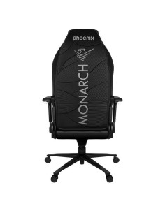 SILLA GAMING PHOENIX CUERO MONARCH TALLA XL BLACK 2