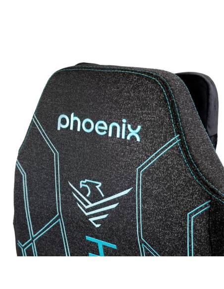SILLA GAMING PHOENIX TELA MONARCH TALLA R BLACK/BLUE