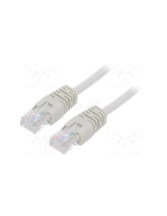 CABLE DE RED CAT.5E UTP 1M GEMBIRD GREY