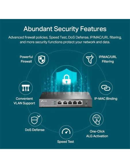 ROUTER TP-LINK TL-ER605 VPN MULTI WAN