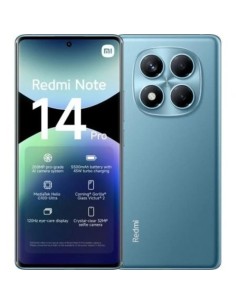 SMARTPHONE XIAOMI REDMI NOTE 14 PRO 6.67 8GB/256GB/200MP/NFC/4G BLUE
