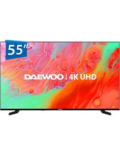 TELEVISOR DAEWOO 55 QLED 4K UHD USB SMART TV ANDROID WIFI HOTEL