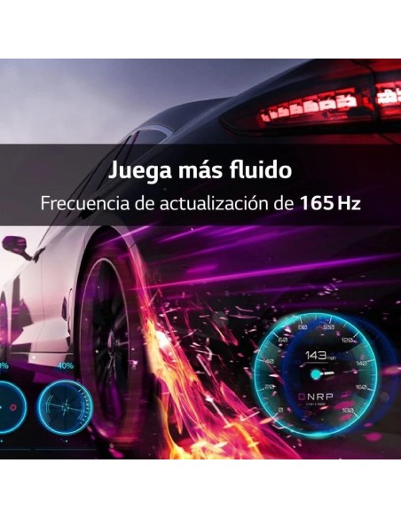 MONITOR GAMING LG ULTRAGEAR 24 IPS 165HZ HDMI DP