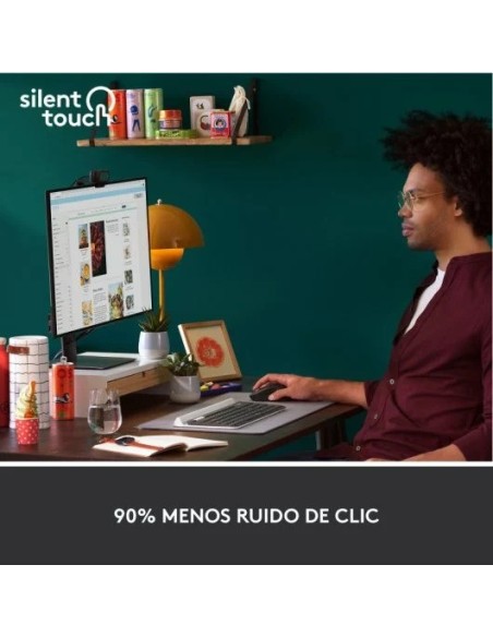 RATON LOGITECH SIGNATURE M650 L WIRELESS BLACK