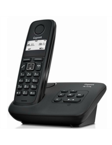 TELEFONO GIGASET A117 CON CONTESTADOR DIGITAL INTEGRADO BLACK