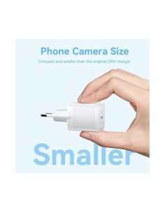 CARGADOR DE PARED VENTION GAN USB-C 20W ROSE