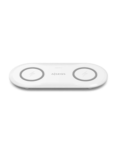 BASE DE CARGA AISENS WIRELESS SMARTPHONE/AURICULAR 15W USB-C WHITE