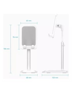 SOPORTE VENTION SOBREMESA PARA SMARTPHONE/TABLET 4-12.9 WHITE 2